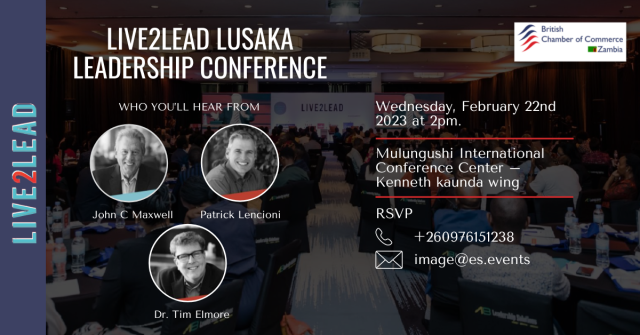 Live2Lead Lusaka Leadership Conference